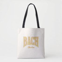 Bolsa Tote BACH Varsity Pôr-do-sol Floral Delirante Viagem