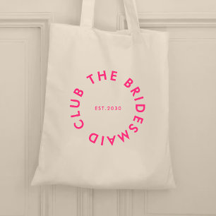 Bolsa Tote Bachelorette do Clube Bridesmaid