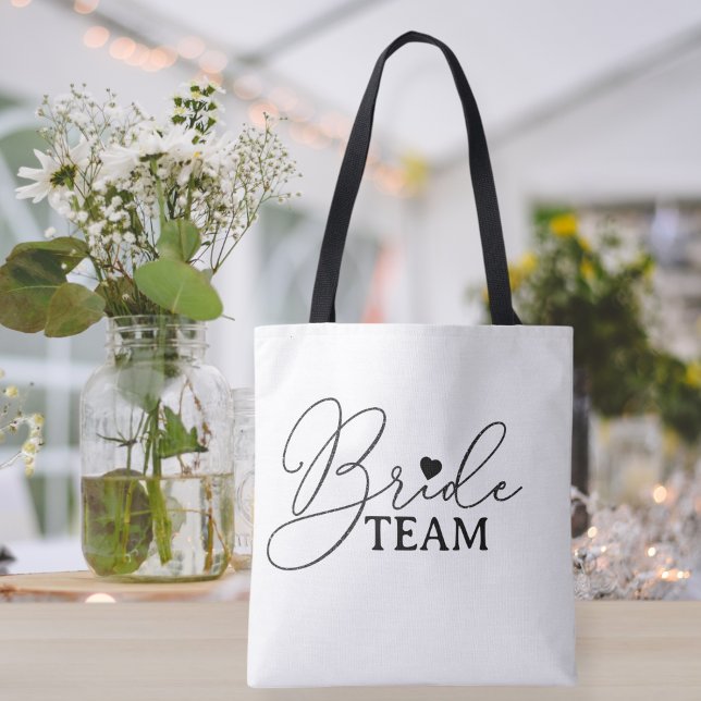 Bolsa Tote Bachelorette party  bag bride team (Criador carregado)