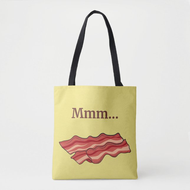 Bolsa Tote Bacon Funny (Frente)