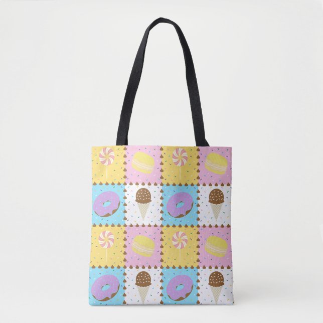 Bolsa Tote Bag All-Over-Impressão (Frente)