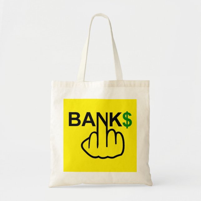 Bolsa Tote Bag Banks Corrupt (Frente)