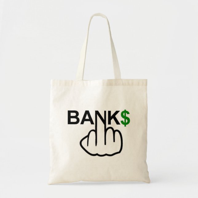 Bolsa Tote Bag Banks Corrupt (Frente)