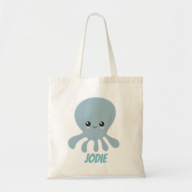 Bolsa Tote Bag Bebê    OctopusTote (Frente)