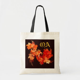 Bolsa Tote Bag de Abstrato de Arte de Bombeiros Dandançantes