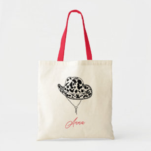 Bolsa Tote Bag de Bachelorette Hat da Moça Personalizada