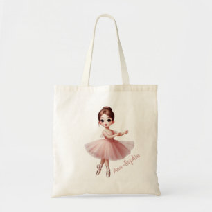 Bolsa Tote Bag de Balé Ballerina Personalizada