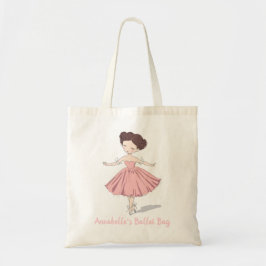 Bolsa Tote Bag de Balé Ballerina Personalizada