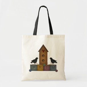 Bolsa Tote Bag de Birdhouse Primitivo