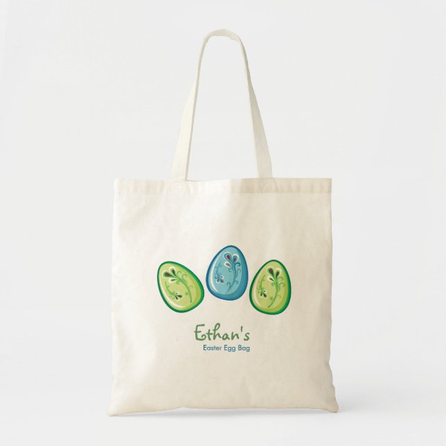 Bolsa Tote Bag De Caça De Ovo De Páscoa (Frente)