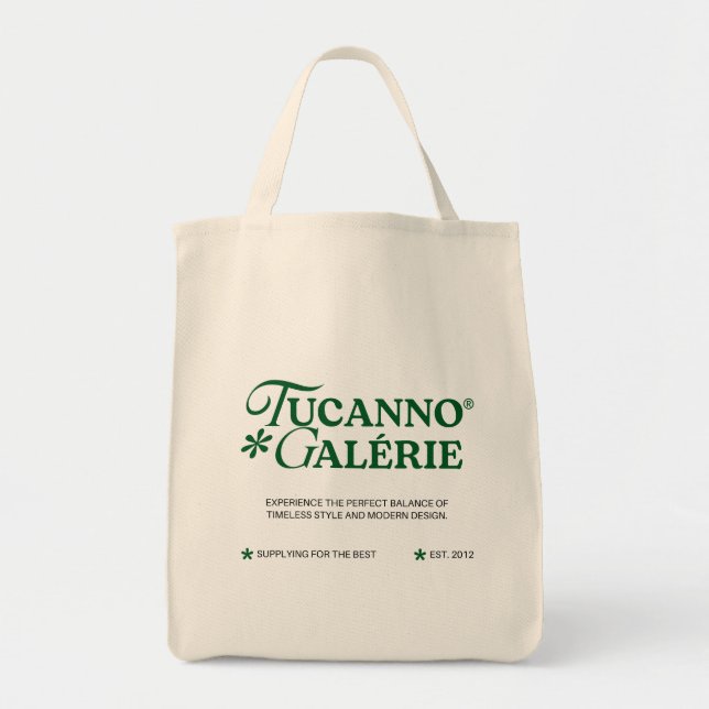 Bolsa Tote Bag de Canva Básica (Frente)