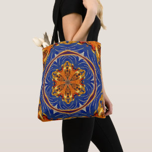 Bolsa Tote Bag de ferramentas de Azulejo bizantino