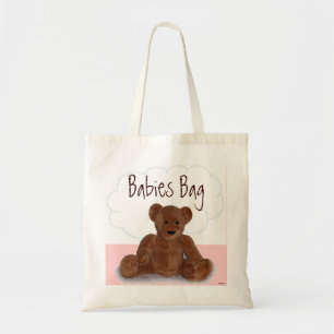 Bolsa Tote Bag de Fralda de Bebês Rosa