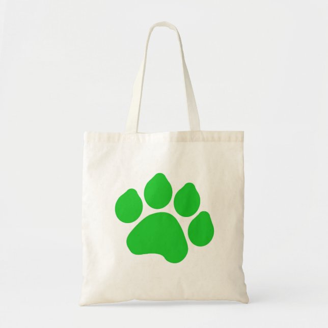 Bolsa Tote Bag de Impressão de Paula Verde (Frente)