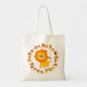 Bolsa Tote Bag de Leão Mandala
