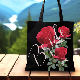Bolsa Tote Bag de Marcas de Rosa vermelha de Marca