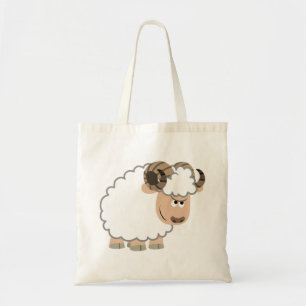 Bolsa Tote Bag de Ram de Cartoon Confiante