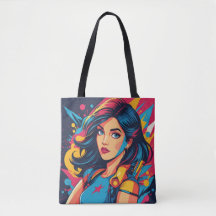 Bag de Retrato de Arte Pop