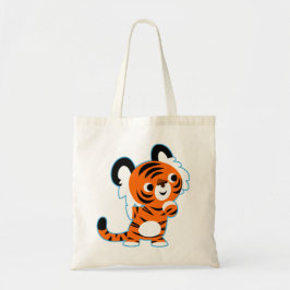 Bolsa Tote Bag de Tigre de Cartoon Interessado da Gama