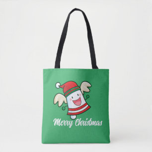 Bolsa Tote Bag de Toalhas de Natal Cute Personalizável