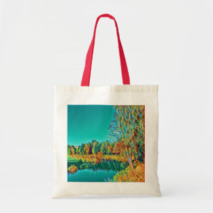 Bolsa Tote Bag de Toia de Paisagem de Verão