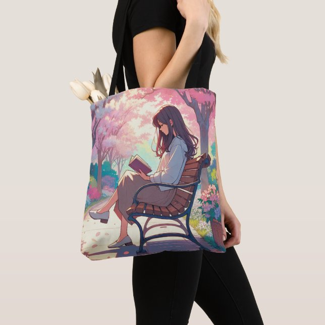 Bolsa Tote Bag de Toques do Livro (Close Up)