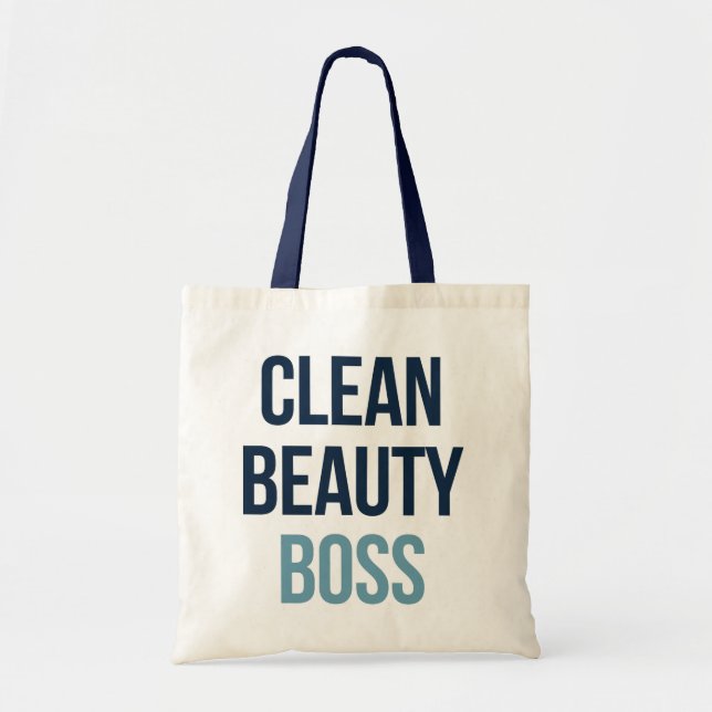 Bolsa Tote Bag de Tote Boss Limpo para Beautycounter (Frente)
