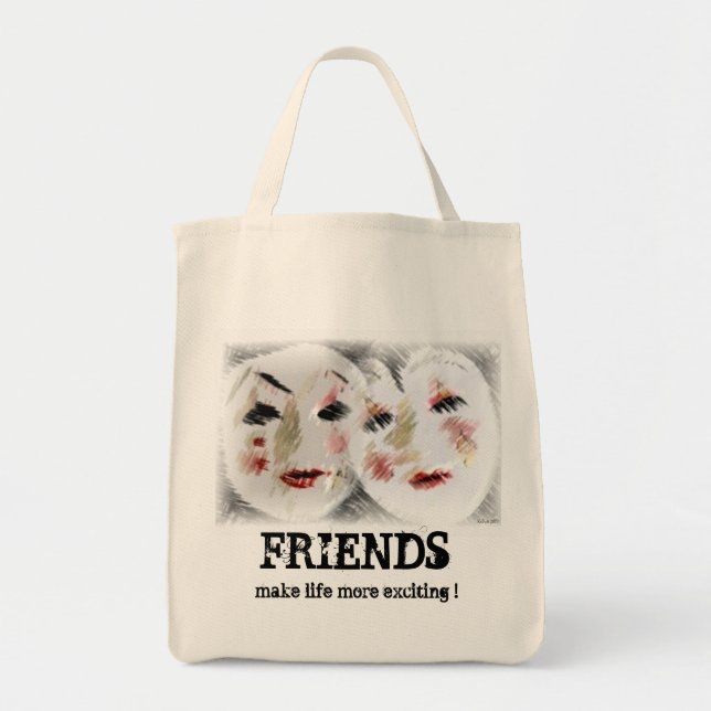 Bolsa Tote Bag de Tote de Amizade (Frente)