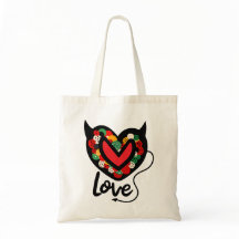 Bag de Tote de Amor Bastão