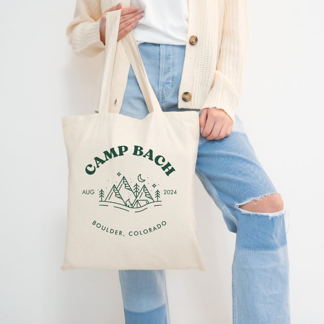 Bolsa Tote Bag de Tote de Camp Bachelorette (Criador carregado)