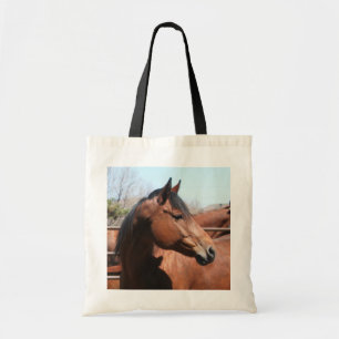 Bolsa Tote Bag de Tote de Cavalo de Baía