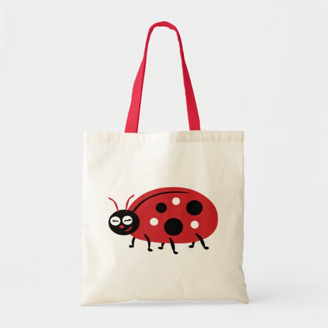 Bolsa Tote Bag de Tote de Grocery Ladybug (Frente)