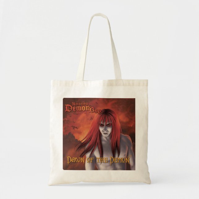 Bolsa Tote Bag de Tote do Álbum do Demon Boy (Frente)