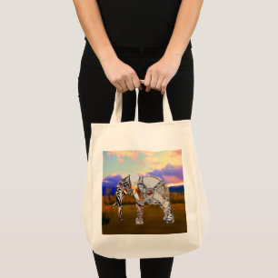 Bolsa Tote Bag de Tote Grande do Elefante do Clockwork