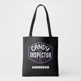 Bolsa Tote Bag de Tratamento ou Trick Inspetor de Candi Perso