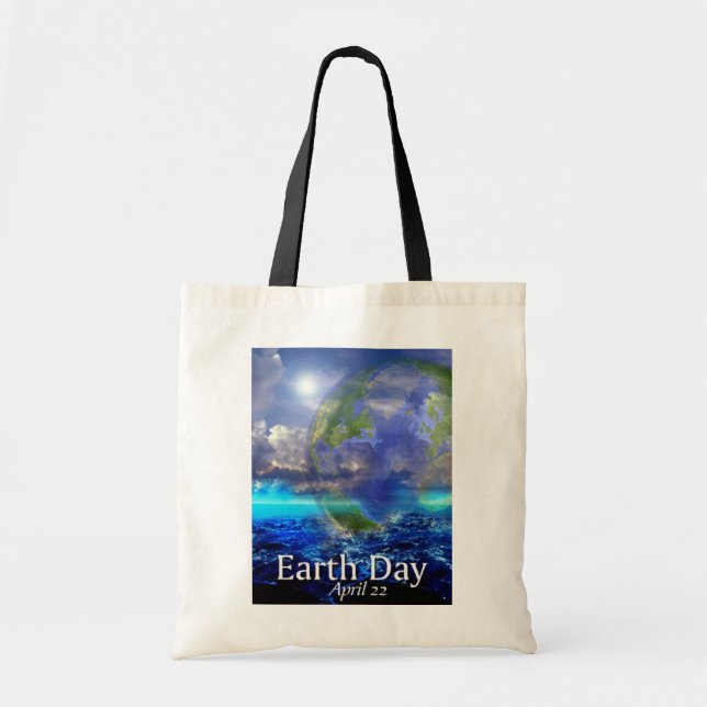Bolsa Tote Bag do Dia da Terra (Frente)