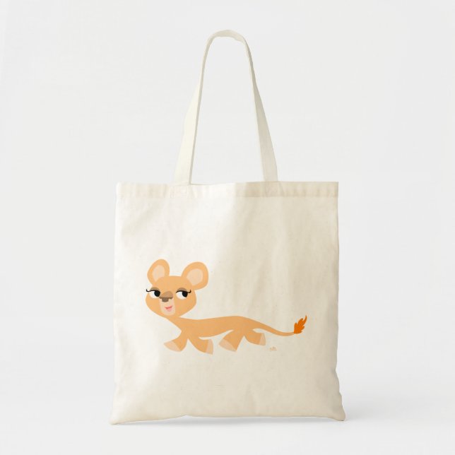 Bolsa Tote Bag Lioness Legal de Cartoon (Frente)
