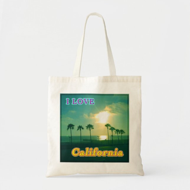 Bolsa Tote Bag "Lovely California 1" (Frente)