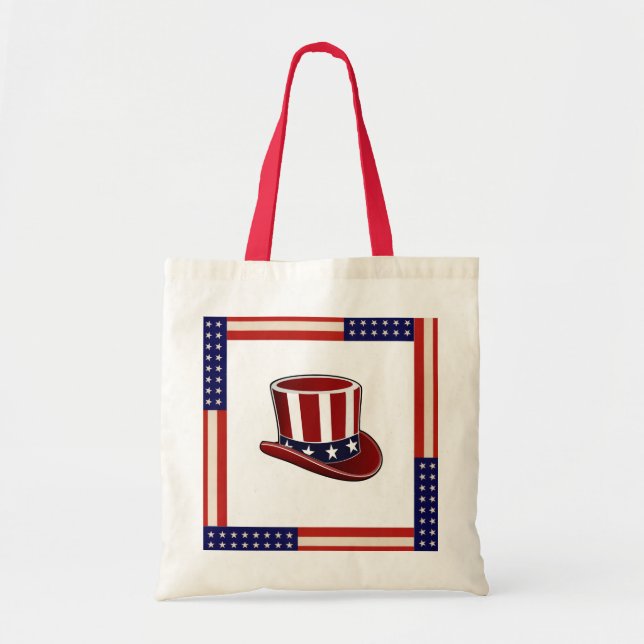 Bolsa Tote Bag Patriótica (Frente)