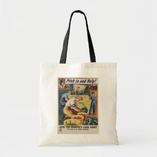 Bolsa Tote Bag Poster Patriótica WII