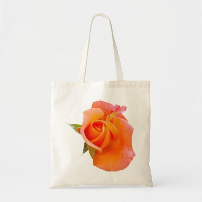 Bolsa Tote Bag Rosa Laranja (Frente)