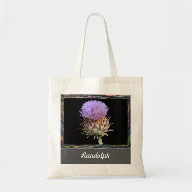 Bolsa Tote Bag - Thistle e Name (Frente)