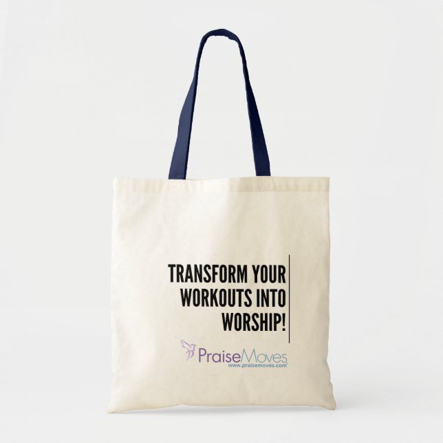 Bolsa Tote Bag Tote de Transformação de Modos de Elogios (Frente)