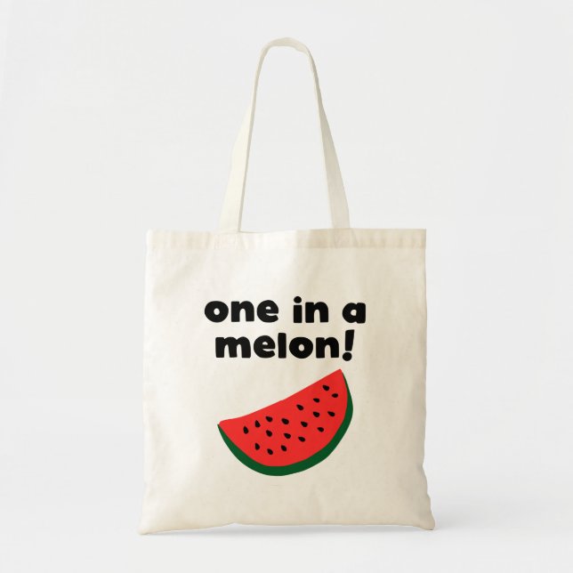 Bolsa Tote Bag Tote Melancia Funny (Frente)