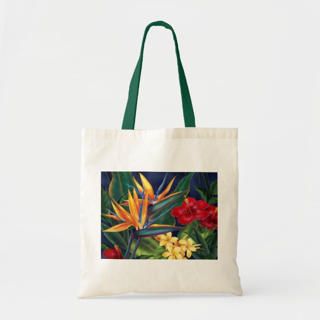 Bolsa Tote Bag Tropical Paraíso Tote (Frente)