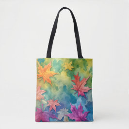 Bolsa Tote Bag Vibes de Quebra de Aquarela