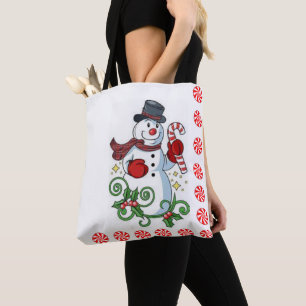 Bolsa Tote Bags de Tote, Snowman