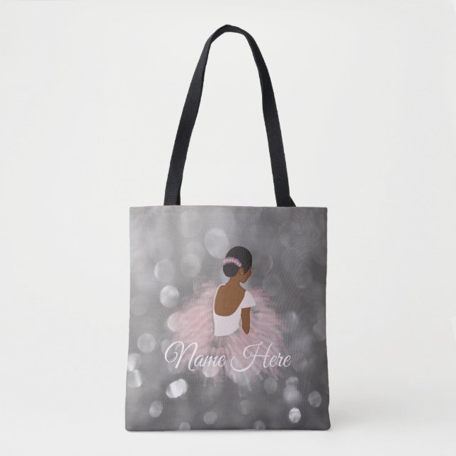 Bolsa Tote Bailarina conhecida personalizada do (Frente)
