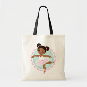 Bolsa Tote Bailarina do afro-americano - dançarino de balé