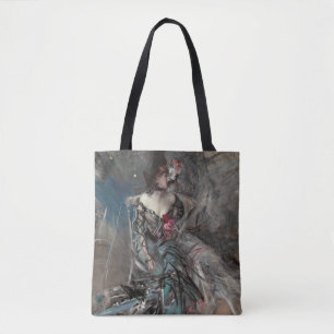 Bolsa Tote Bailarina Espanhola no Moulin Rouge por Boldini